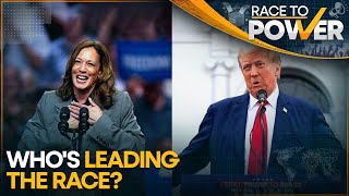 US Election 2024 Harris Trump Nearly Tied in Pennsylvania  Race to Power [upl. by Llered]