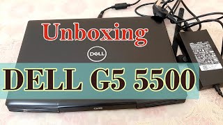 Unboxing Dell Gaming Laptop  Dell G5 15 5500 Intel® Core™ i710750H  16GB RAM  NVIDIA GTX 1650 [upl. by Er746]