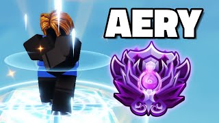 SOLO QUEUEING with AERY KIT in Roblox Bedwars [upl. by Nnylecyoj]