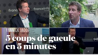 Yannick Jadot élu à la primaire éco  retour sur cinq coups de gueule du député européen [upl. by Renmus955]