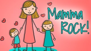 MAMMA ROCK 👩🏼Canzoni per mamme e bambini festadellamamma  AUGURI MAMMA 🌷 [upl. by Anwat]