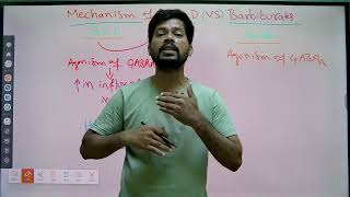 Mechanism of Action of Barbiturates amp Benzodiazepines I MHSRB Pharmacist I Telangana Pharmacist exam [upl. by Heriberto924]