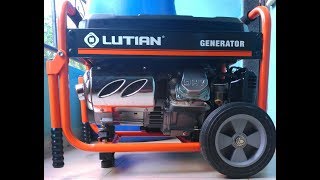 Lutian Gasoline Generator Noise Performance Test Review [upl. by Trinatte]