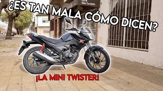 CB125F ¿VALE la PENA REVIEW HONDA TWISTER 125 [upl. by Idnam]