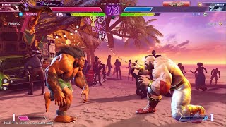 Blanka vs Zangief Street Fighter 620240407124648 [upl. by Oriane]