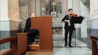 KANON di Pachelbel  Duo organo e violino  Sacro Cuore Cmare [upl. by Wilmott]