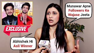 Mannara Chopra EXCLUSIVE Interview After Bigg Boss 17  Munawar Faruqui Or Abhishek Kumar Deserving [upl. by Rrats]