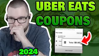 CRAZY 100 Uber Eats Promo Codes 2024  Apply THIS UberEats Coupon Code now FREE FOOD [upl. by Ruhtracam402]