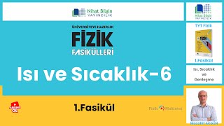 Isı Sıcaklık ve Genleşme6  1FASİKÜL TYT  2024 [upl. by Akemhs601]