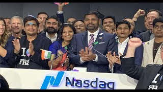 Watch Founders celebrate after Freshworks Nasdaq listing [upl. by Garate875]