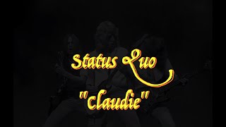 Status Quo  “Claudie”  Guitar Tab ♬ [upl. by Brackely838]