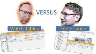 TIA Portal Watch Tables vs Force Table Differences [upl. by Jacynth]