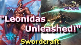 Shadowverse Swordcraft quotLeonidas Unsheathedquot [upl. by Llehcsreh223]