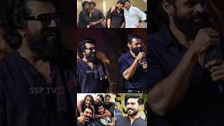 Ramcharan Saidharam tej Emotional visuals SambaralaYetiGattu Movie Event  Gamechanger  SSP TV [upl. by Dleifyar]