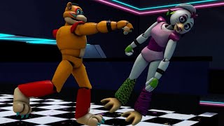 Freddy Destroys Chica  FNAF SECURITY BREACH [upl. by Eimmat]