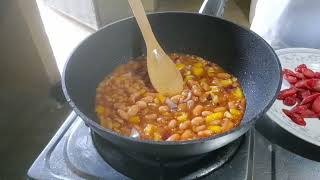 EASY TO COOK HOTDOG AND BAKED BEANS [upl. by Ludlew783]