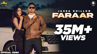 Faraar Official Video Jassa Dhillon  Gur Sidhu  Punjabi Song  Brown Town Music [upl. by Einnos]