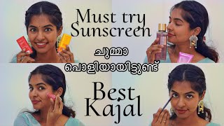 Best Affordable Skincare makeup Starting at ₹150  Best affordable sunscreen stick Asvi Malayalam [upl. by Adnana820]