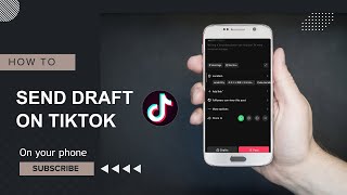 How to Share Video Draft on TikTok [upl. by Lenard]