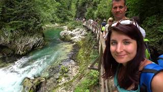 Vintgar Gorge  Triglav National Park  Slovenia 4k [upl. by Namurt]