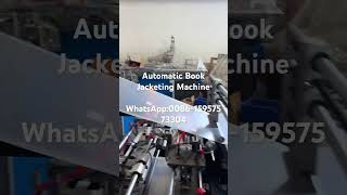 Automatic Book Jacketing Machine [upl. by Narahs]