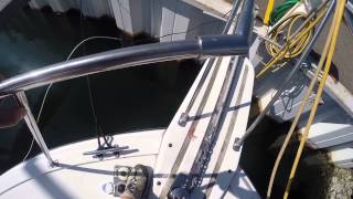 Windlass Install carver 3207 [upl. by Teddy]