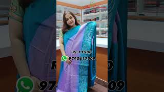 Pure Kanjivaram Soft Silk Sarees  Rs11500  07Oct2024  AnuSCollections [upl. by Niltac483]