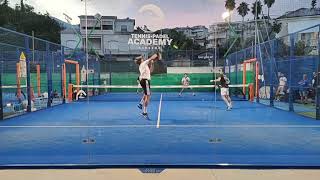 Padel Open Sanremo 10k  Prevosto Apside vs Arrighini M Biggio infortunio [upl. by Nyledam]