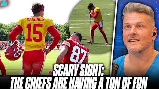 Chiefs Seem To Be Having More Fun Than Ever Rest Of The NFL Should Be Worried  Pat McAfee Show [upl. by Sybil]