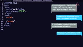 30 Curso de JavaScript para principiantes JSON JavaScript Object Notation [upl. by Procto446]