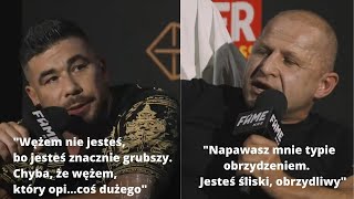 FAME MMA 15 Jacek Murański vs Szalony Reporter Konferencja INajlepsze momenty [upl. by Auqeenwahs]