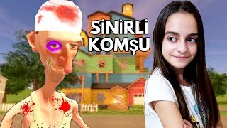 SİNİRLİ KOMŞUMA ARABA ÇARPTI   Hello NeighborAngry Neighbor [upl. by Krm]