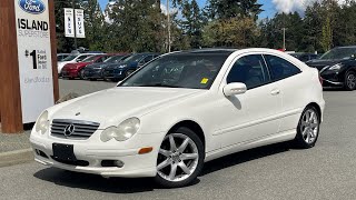 2003 Mercedes C230 Kompressor Moonroof Air Conditioning RWD Review  Island Ford [upl. by Naeloj875]