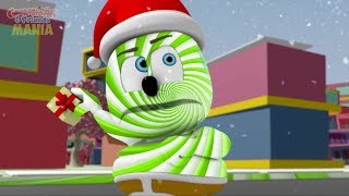 Merry Christmas GREEN CANDY CANE Gummy  Gummy Bear Show MANIA  Gummibär And Friends [upl. by Medeah365]