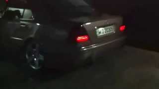 Mercedes W202 Anti Lag 2516v Engine Swap Link ECU tuned by Husam Salem Jordan [upl. by Ojillek799]