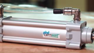 PHD Optimax  ISO Air Cylinders amp Pneumatic Linear Slides [upl. by Arahs35]