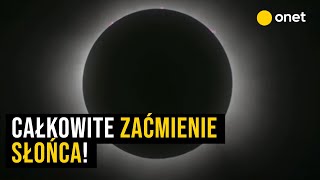 Całkowite zaćmienie Słońca w Ameryce Północnej [upl. by Azitram]