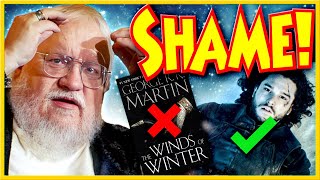 quotIM FAT AND LAZYquot George RR Martin Hints He May Not Finish A Song of Ice and Fire SHAME [upl. by Marci]