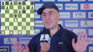 Round 9 Gibraltar Chess postgame interview with Vassily Ivanchuk [upl. by Amitie]