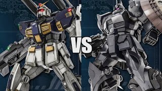 Mudrock vs Galbaldy Alpha High Mobility Type  GUNDAM BATTLE OPERATION 2 gameplay [upl. by Reemas]