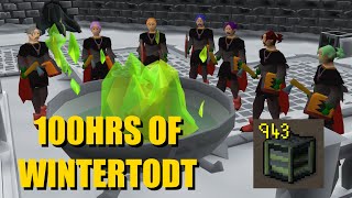 LOOT From 100 HOURS Of Wintertodt 900 crates [upl. by Sonafets]