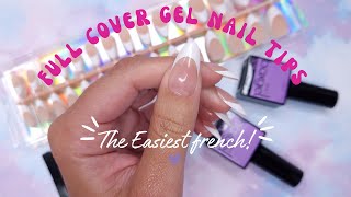 BTARTBOX NAILS  Full Cover Soft Gel Nail Tutorial  The Easiest French Nails BTArtboxNails [upl. by Yeltneb73]