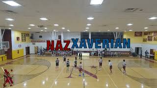 Nazareth Regional High School Vs Xaverian High School FULL GAME highlights Freshman Basketball [upl. by Karli795]