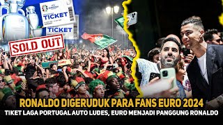 quotPecah Tangisan CR7quotJutaan Fans Sambut Ronaldo amp Tiket SOLD OUT Pelatih Dunia Takut Dg CR7 Di Euro [upl. by Lai746]