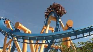 Goliath offride HD Six Flags Fiesta Texas [upl. by Debee]