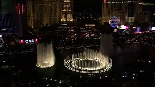 Bellagio Hotel Las Vegas Nevada Overlooking Fountain Show 2016 [upl. by Hbahsur715]