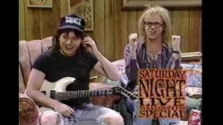 1991 Saturday Night Live Halloween Special Promo Coneheads Wayne amp Garth Host SNL [upl. by Atilef257]