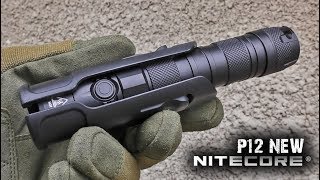 Тактический фонарь Nitecore P12 NEWTactical flashlight [upl. by Verlie]