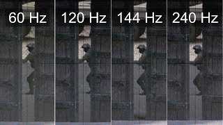 Slow motion 240Hz vs 144Hz vs 120Hz vs 60Hz  CSGO [upl. by Marcus]