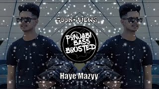 Haye Mazyy BASS BOOSTED Preet Sandhu  Latest Punjabi Song 2022  preetsandhu instaviral [upl. by Neelyahs850]